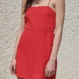 Zara Linen and Cotton Blend Mini Dress